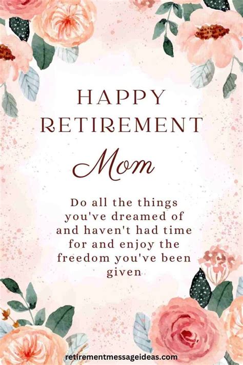 short retirement speech for mom from daughter