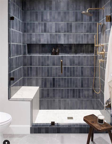 shower curb ideas
