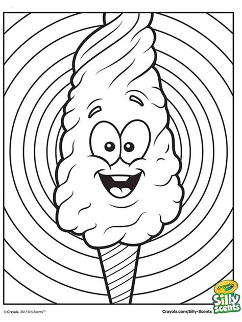 silly scents coloring pages