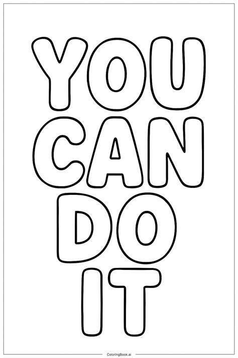 simple quote coloring pages