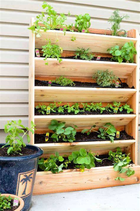 simple vertical garden