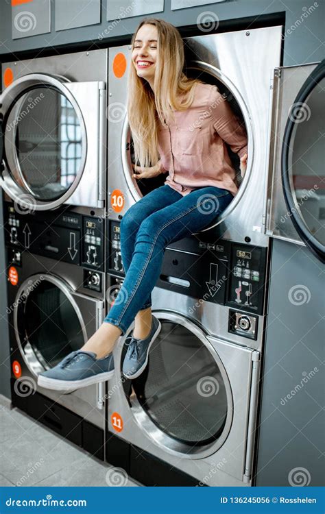 sitting on dryer