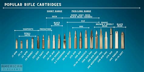 Size Of Bullets Chart