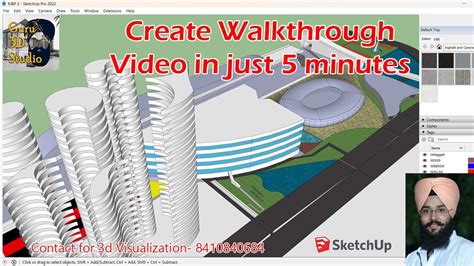 Sketchup Walkthrough Animation