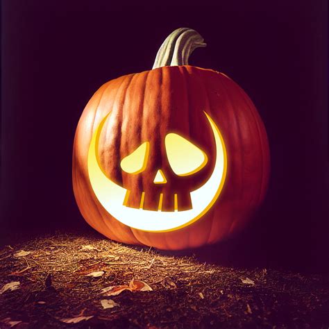 skull pumpkin designs