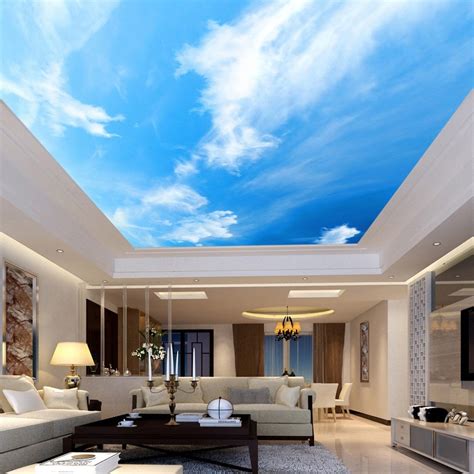 sky ceiling mural