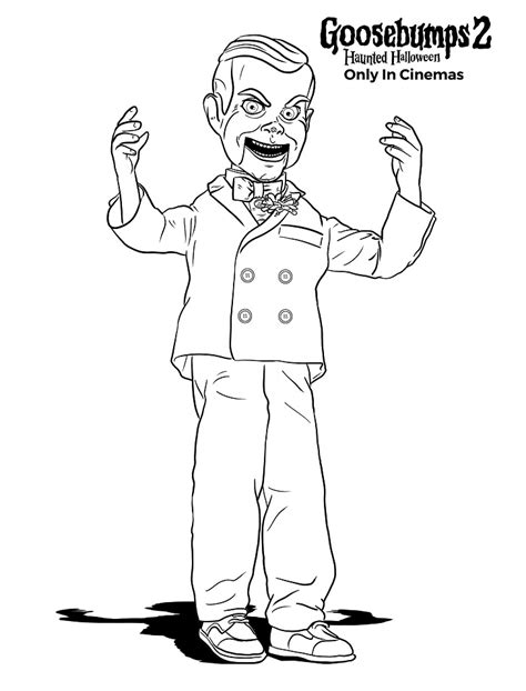 slappy coloring pages