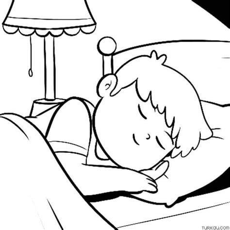 sleep coloring pages