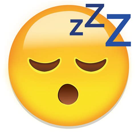 sleeping emoji