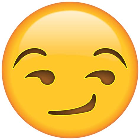 sly face emoji