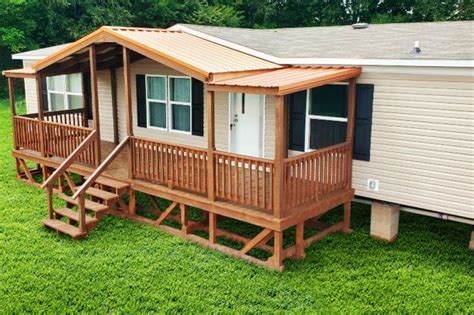 small decks for mobile homes