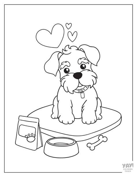 small dog coloring pages