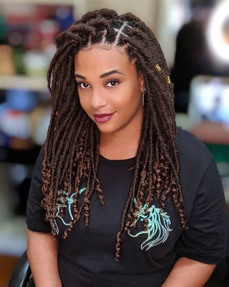 small dreads hairstyles