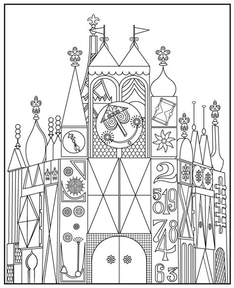 small world coloring pages