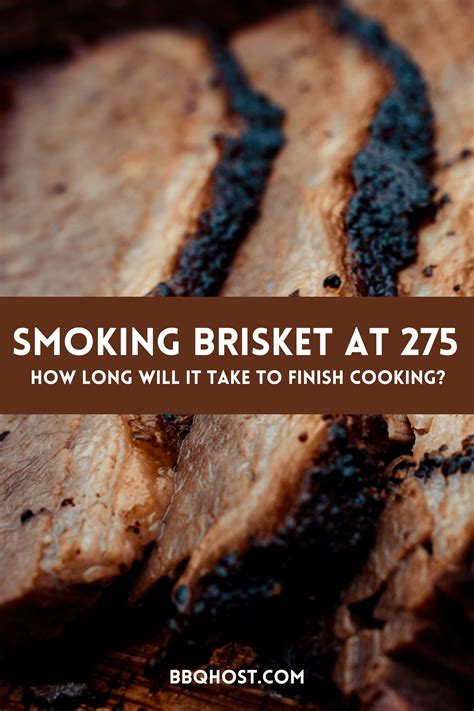 smoke brisket at 275