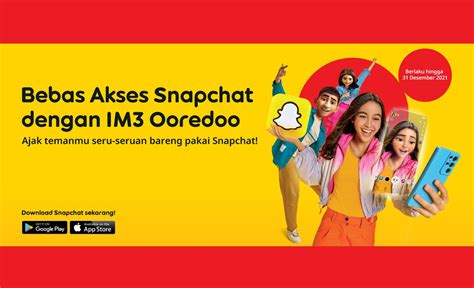 Snapchat Indosat Fitur Interaktif