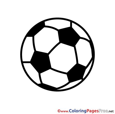 soccer ball coloring sheets