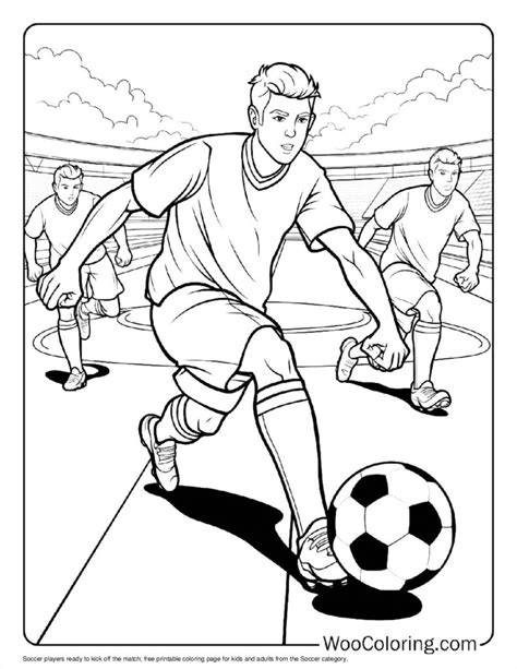 soccer coloring pages