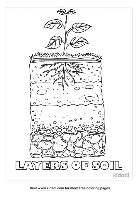 soil coloring pages