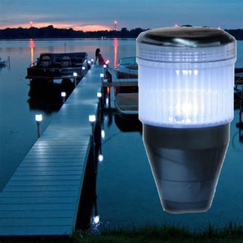 solar dock post lights
