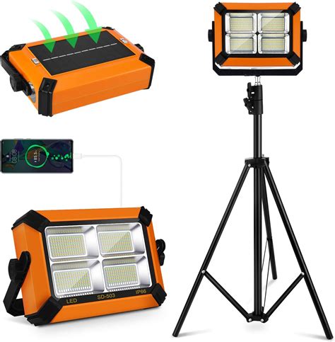 solar work light