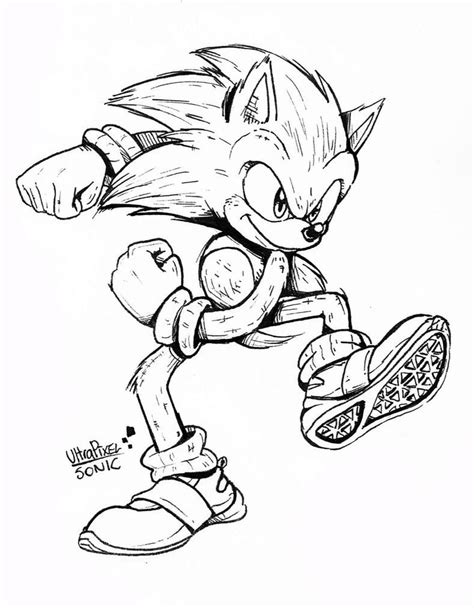 sonic 2 coloring pages printable