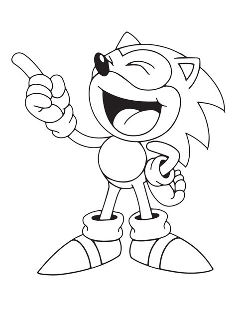sonic 2 colouring