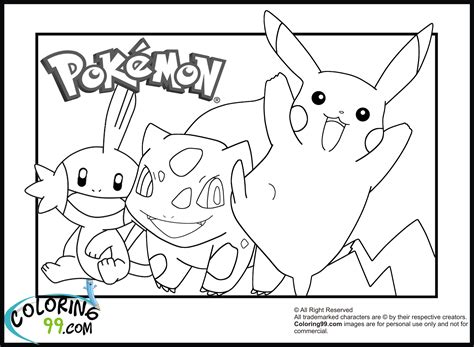 sonic and pikachu coloring pages