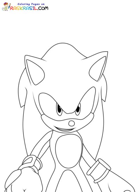 sonic prime printable coloring pages