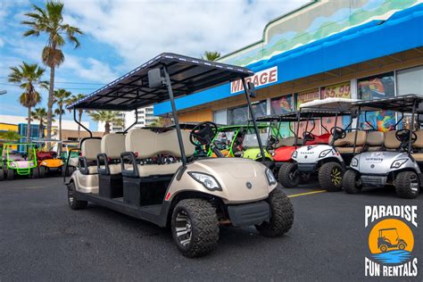 south padre island rentals carts