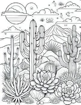 southwest coloring pages