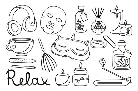 spa coloring pages