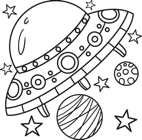 space ship coloring pages