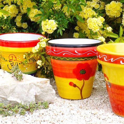 spanish plant pots