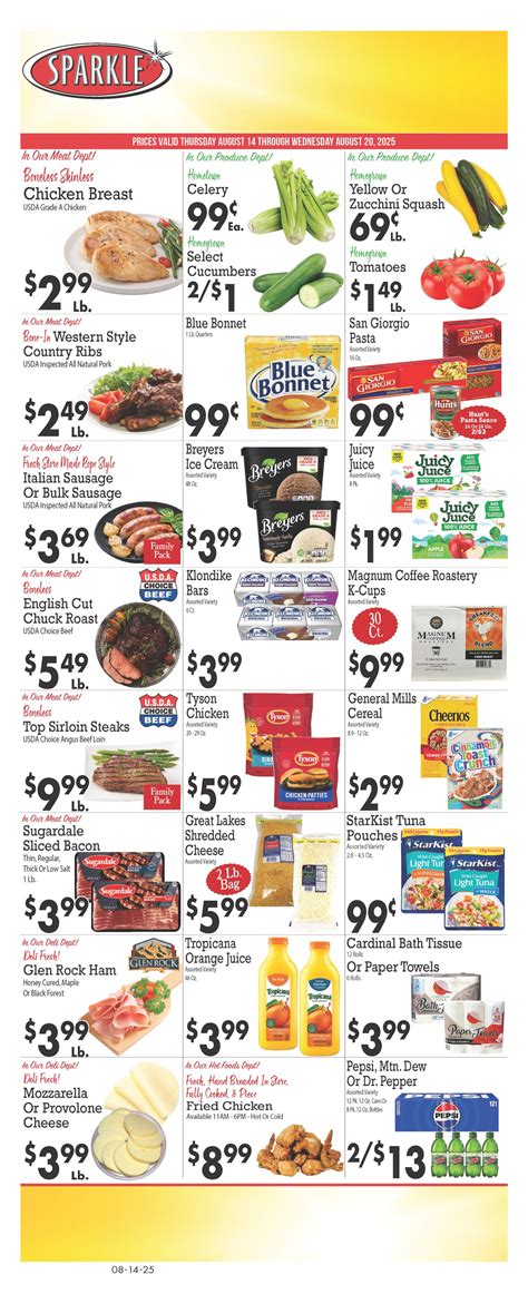 sparkle ad this week
