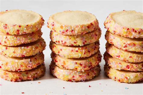 sparkling shortbread cookies