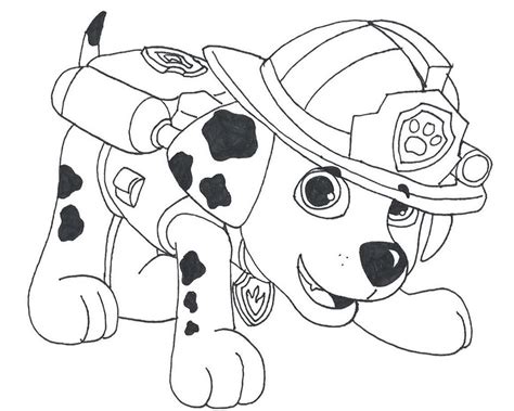 sparky coloring pages