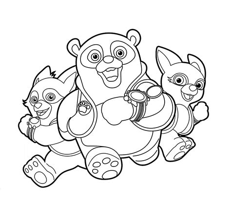 special agent oso coloring pages