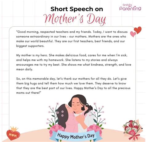 speech on motherhood day