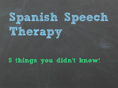 speech pathology in spanish