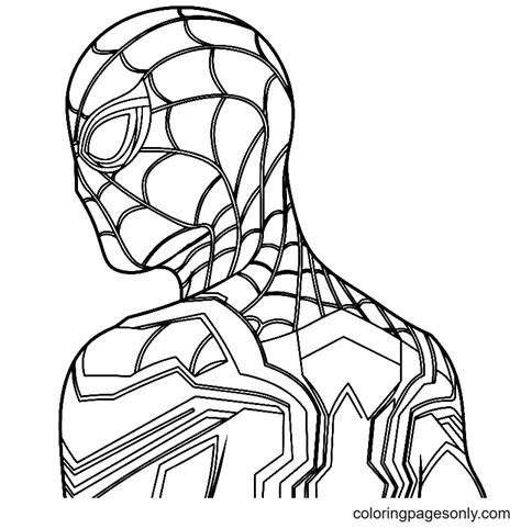spider man no way home coloring pages free