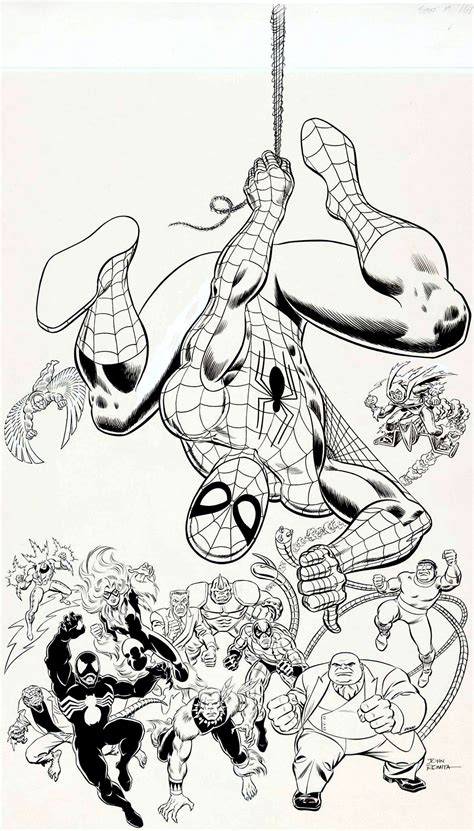 spider man villains coloring pages