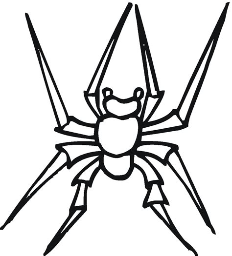 spider printable coloring pages