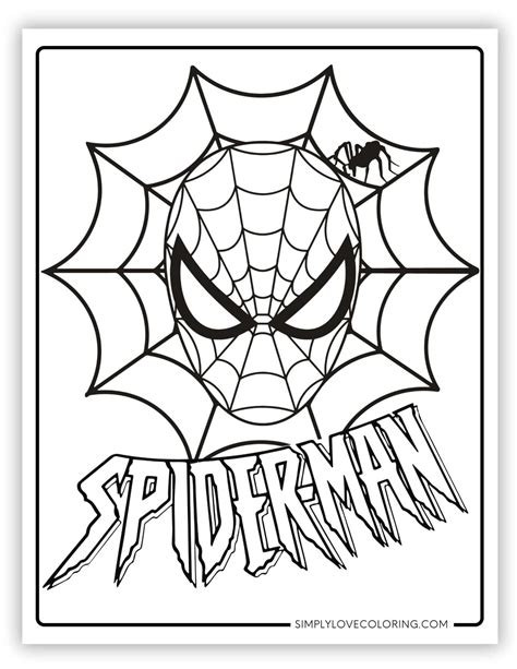 spiderman coloring book pdf