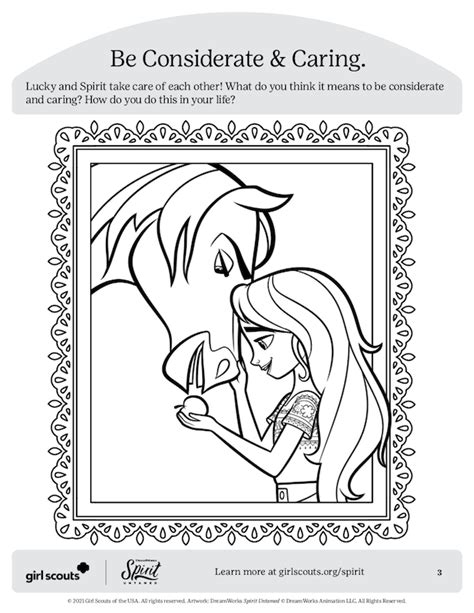 spirit untamed coloring pages