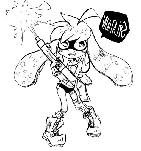 splatoon 3 coloring pages