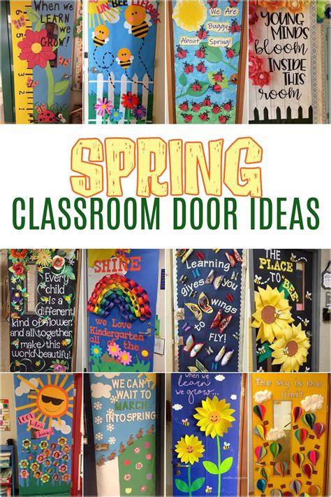 spring door ideas for classrooms