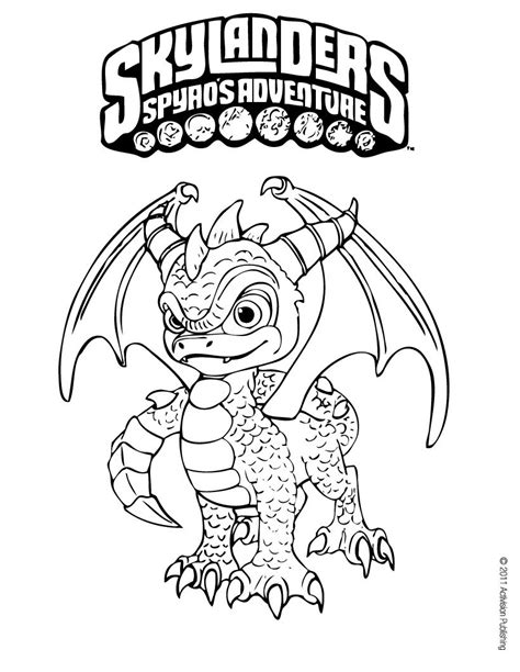 spyro coloring pages