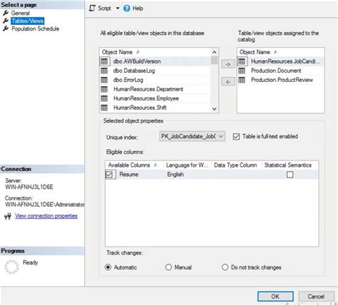 Sql Server Select From Full Text Catalog