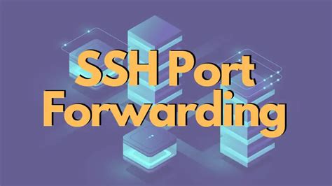 ssh -L forward multiple ports
